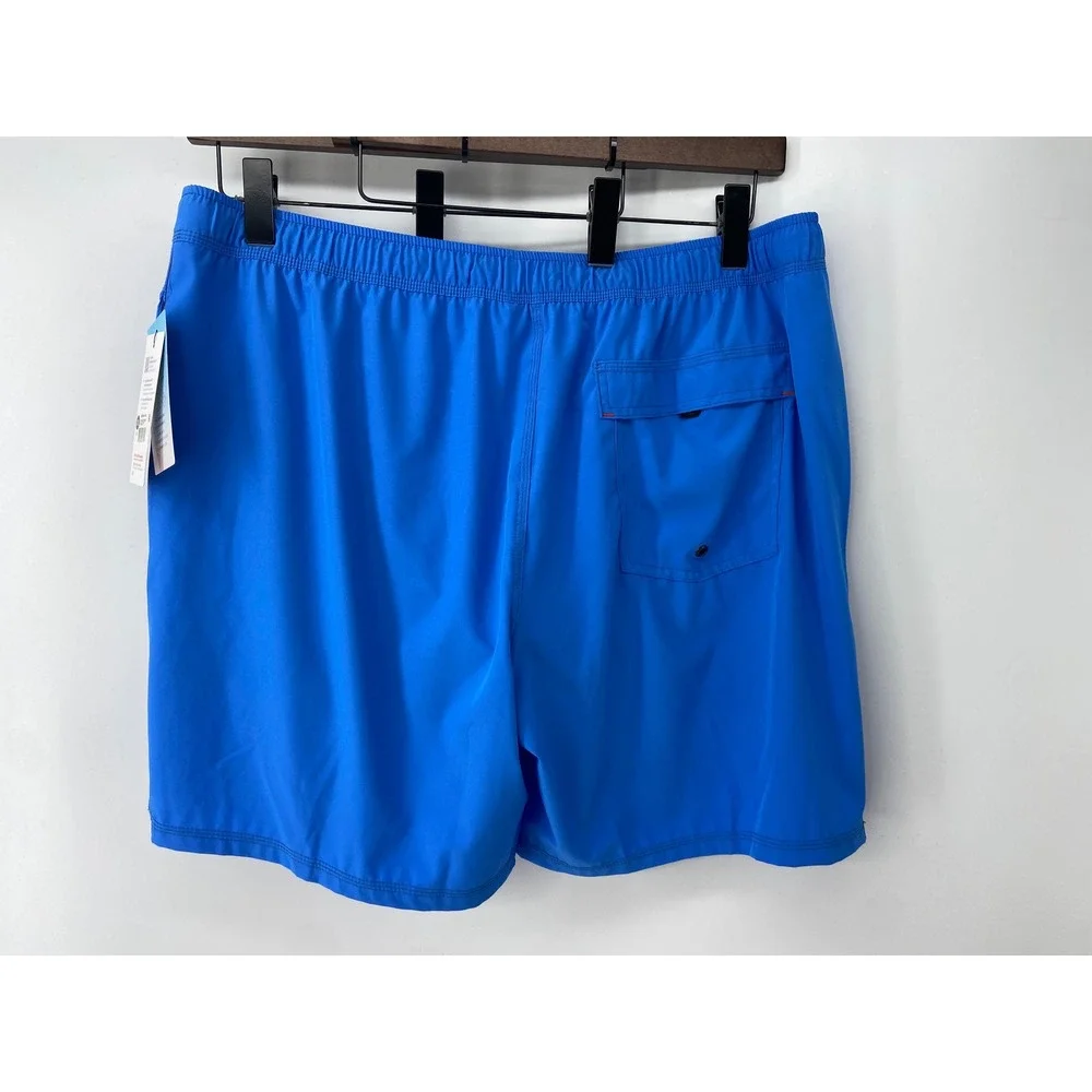 SAXX Swim Trunk Shorts Men 2XL Blue Oh Buoy 2N1 Volley 7